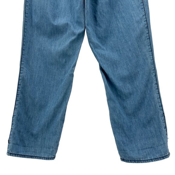 Anthropologie Hei Hei Cropped Drawstring Denim Jeans Womens 0 - Picture 5 of 8